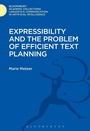 Cover: Expressibility and the Problem of Efficient Text Planning - Bloomsbury Academic