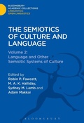 Cover: The Semiotics of Culture and Language - Bloomsbury Academic