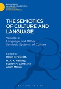 Cover: The Semiotics of Culture and Language - Bloomsbury Academic