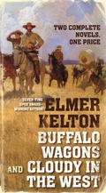 Cover: Buffalo Wagons and Cloudy in the West - Forge Books