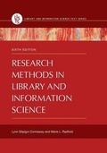 Cover: Research Methods in Library and Information Science, 6th Edition - Libraries Unlimited Inc
