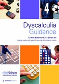 Cover: Dyscalculia Guidance - NFER Nelson Publishing Co Ltd