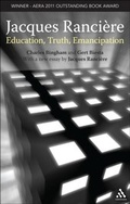 Cover: Jacques Ranciere: Education, Truth, Emancipation - Bloomsbury Continuum