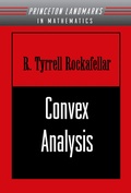 Cover: Convex Analysis - Princeton University Press