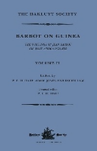 Enlarge image Cover: Barbot on Guinea. Volume II - Hakluyt Society