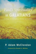 Cover: Paul's Spirituality in Galatians - Wipf & Stock Publishers