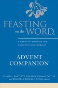 Cover: Feasting on the Word Advent Companion - Westminster John Knox Press