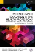 Cover: Evidence-Based Education in the Health Professions - CRC Press