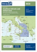 Cover: M30 Southern Adriatic and Ionian Seas, Imray Chart - Imray, Laurie, Norie & Wilson Ltd