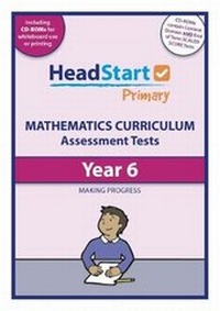 Enlarge image Cover: Year 6 Mathematics Assessment Tests - HeadStart Primary Ltd