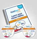 Cover: Learn Your Times Tables: Book 1 - HeadStart Primary Ltd