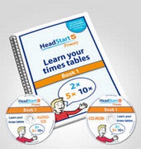 Enlarge image Cover: Learn Your Times Tables: Book 1 - HeadStart Primary Ltd
