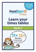 Cover: Learn Your Times Tables: Book 4 - HeadStart Primary Ltd