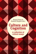 Cover: Culture and Cognition - Peter Lang Verlag