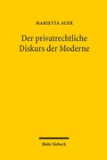 Cover: Der privatrechtliche Diskurs der Moderne - Mohr Siebeck