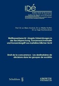 Cover: Wettbewerbsrecht: J&uuml;ngste Entwicklungen in der Rechtsprechung. - Schulthess Juristische Medien