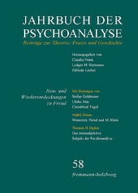 Enlarge image Cover: Jahrbuch der Psychoanalyse / Band 58: Neu- und Wiederentdeckungen zu Freud - frommann-holzboog