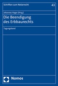 Cover: Die Beendigung des Erbbaurechts - Nomos