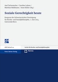 Cover: Soziale Gerechtigkeit heute - Nomos