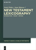 Cover: New Testament Lexicography - De Gruyter