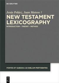 Abbildung von: New Testament Lexicography - De Gruyter