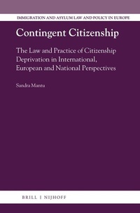 Abbildung von: Contingent Citizenship - Martinus Nijhoff