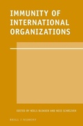 Cover: Immunity of International Organizations - Martinus Nijhoff