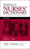 Cover: Bailliere's Nurses' Dictionary - Bailliere Tindall