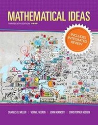 Enlarge image Cover: Mathematical Ideas with Integrated Review and Worksheets Plus New Mylab Math with Pearson Etext -- Access Card Package - Pearson