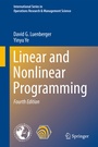 Cover: Linear and Nonlinear Programming - Springer