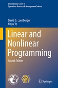 Cover: Linear and Nonlinear Programming - Springer