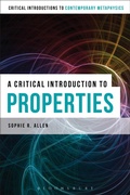 Cover: A Critical Introduction to Properties - Bloomsbury Academic