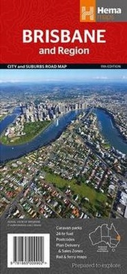 Abbildung von: Brisbane & region handy - Hema Maps Pty.Ltd