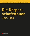 Cover: Die K&ouml;rperschaftsteuer (KStG 1988) - LexisNexis Verlag ARD ORAC GmbH
