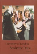 Cover: University of London Academic Dress - Phildress Books