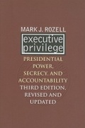 Cover: Executive Privilege - University Press of Kansas