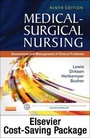 Cover: Medical-Surgical Nursing (Two-Volume set) - Text and Elsevier Adaptive Quizzing (Access Card) Updated Edition Package - Mosby