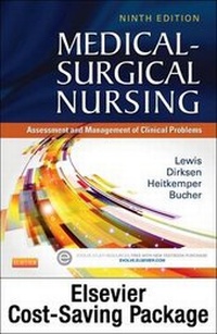 Enlarge image Cover: Medical-Surgical Nursing (Two-Volume set) - Text and Elsevier Adaptive Quizzing (Access Card) Updated Edition Package - Mosby