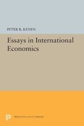 Cover: Essays in International Economics - Princeton University Press