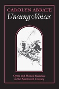 Cover: Unsung Voices - Princeton University Press