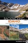 Cover: Backpacking Idaho - Wilderness Press