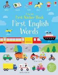 Enlarge image Cover: First Sticker Book First English Words - Usborne Publishing Ltd