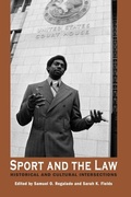 Cover: Sport and the Law - University of Arkansas Press