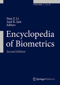 Enlarge image Cover: Encyclopedia of Biometrics - Springer