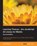 Cover: Learning Three.js - the JavaScript 3D Library for WebGL - Second Edition - Packt Publishing
