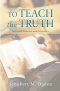 Cover: To Teach the Truth - Wipf & Stock Publishers