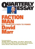 Cover: Faction Man - Quarterly Essay