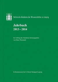 Abbildung von: Jahrbuch 2013-2014 - Hirzel