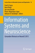 Cover: Information Systems and Neuroscience - Springer