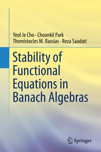 Abbildung von: Stability of Functional Equations in Banach Algebras - Springer